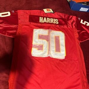 NFL Red and White Men's Jersey